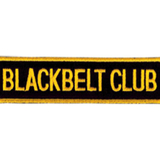Tiger Claw Black Belt Club Rectangular Patch (4