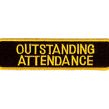 Tiger Claw Oustanding Attendance Patch (4