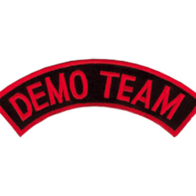 Tiger Claw Demo Team Dome Patch (5")