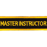 Tiger Claw Master Instructor Rectangular Patch (4
