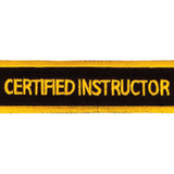 Tiger Claw Certified Instructor Rectangular Patch (4