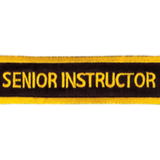 Tiger Claw Senior Instructor Rectangular Patch (4