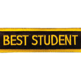 Tiger Claw Best Student Rectangular Patch (4