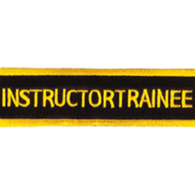 Tiger Claw Instructor Trainee Rectangular Patch (4")