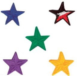 Tiger Claw Stars 1" (5/pack)