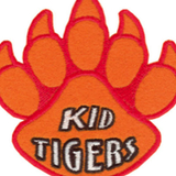 Tiger Claw Kid Tigers Paw Print Patch