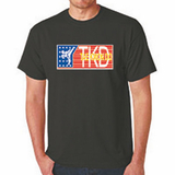 Tiger Claw Red, White, and Blue TKD Tee-shirt