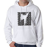 Tiger Claw Tae Kwon Do Silhouette Hooded Sweatshirt