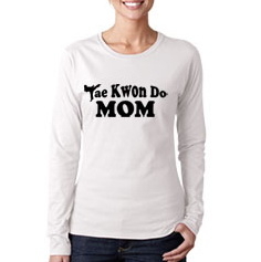 Tiger Claw Tae Kwon Do Mom Long Sleeve T-Shirt