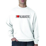 Tiger Claw I ❤ Karate Sweatshirt
