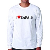 Tiger Claw I ❤ Karate Long Sleeve T-Shirt