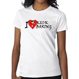 Tiger Claw I ❤ Kick Boxing T-Shirt