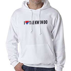Tiger Claw I &#10084; Tae Kwon Do Hooded Sweatshirt