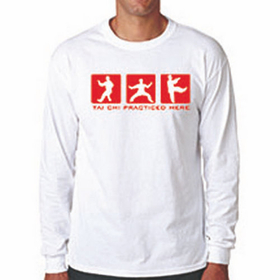 Tiger Claw "Tai Chi Practiced Here" Long Sleeve T-Shirt