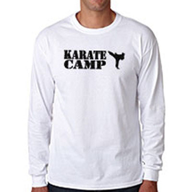 Tiger Claw Karate Camp w/ Kicker Long Sleeve T-Shirt