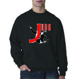 Tiger Claw Judo Sweatshirt - Black/Ash Grey