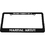 Tiger Claw Black License Plate Frame