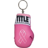 TITLE Breast Cancer Awareness Boxing Glove Keyring