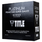 TITLE Platinum Primetime Super Gauze 50 rolls