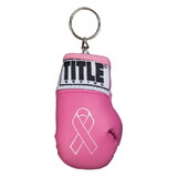 TITLE Boxing Breast Cancer Awareness Boxing Glove Keyring