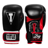 TITLE Boxing Leather Big League Bag Gloves
