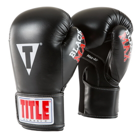 TITLE Classic CBMBG2 Black Max Boxing Gloves