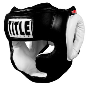 TITLE Boxing Gel World Full Face Training Headgear