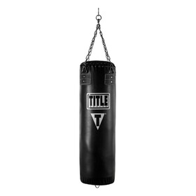 TITLE Boxing Synthetic Leather Heavy Bag