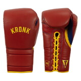 KRONK Boxing Gym Lace-Up Training Gloves