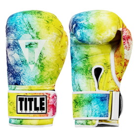 TITLE Boxing Limited Edition Tie Dye Bag Gloves