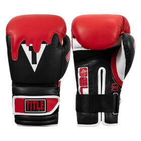TITLE Boxing Gel Lava Leather Series Bag Gloves