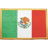 TITLE Boxing P 2 Mexico Flag Patch