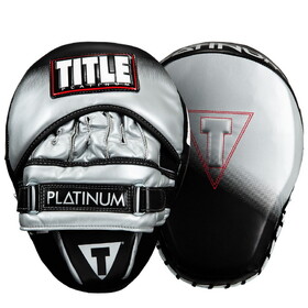 TITLE Platinum Proclaim Power Punch Mitts