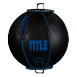 TITLE Boxing Retro Style Leather Double End Bag