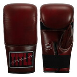 TITLE Boxing Sugar Ray Leonard Throwback Leather Bag Gloves
