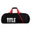 TITLE Boxing Champion Sport Bag/Backpack