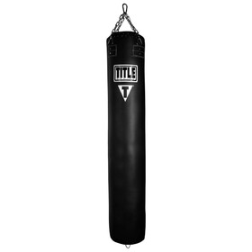 TITLE Boxing Club 100lb Synthetic Leather Heavy Bag