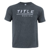 TITLE Boxing Striped Wordmark Tee