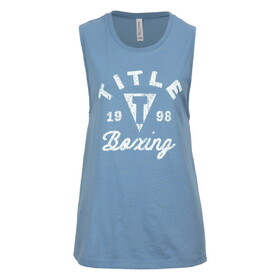 TITLE Boxing Women's Distressed Label Muscle Tank