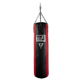 TITLE Boxing Synthetic Leather Heavy Bag (Unfilled)