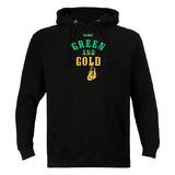 WBC By TITLE Boxing Green & Gold Hoodie