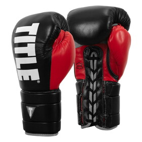 TITLE Boxing Leather Enforcer Pro Sparring Gloves