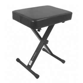 On-Stage KT7800 Three-Position X-Style Keyboard Bench, Black