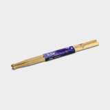 On-Stage HW5B Hickory Drum Sticks (5B, Wood Tip, 12pr)