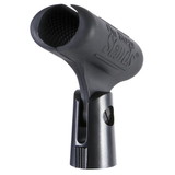 On-Stage MY100 Unbreakable Rubber Dynamic Mic Clip, Black