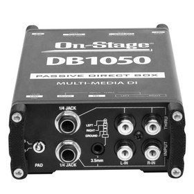 On-Stage DB1050 Passive Multimedia DI Box