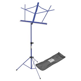 On-Stage SM7122DBB Compact Sheet Music Stand with Bag, Blue