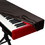 On-Stage KDA7061B 61-Key Keyboard Dust Cover, Black