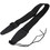On-Stage GSA10BK Guitar Strap with Leather Ends, Black