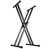 On-Stage KS7171 Double-X Keyboard Stand with Bolted Construction, Black